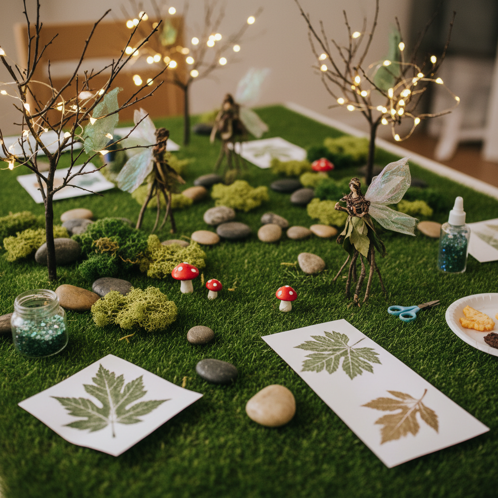 Unlocking Imagination: Creative Artificial Grass Table Setups for Kids Crafts - image 2