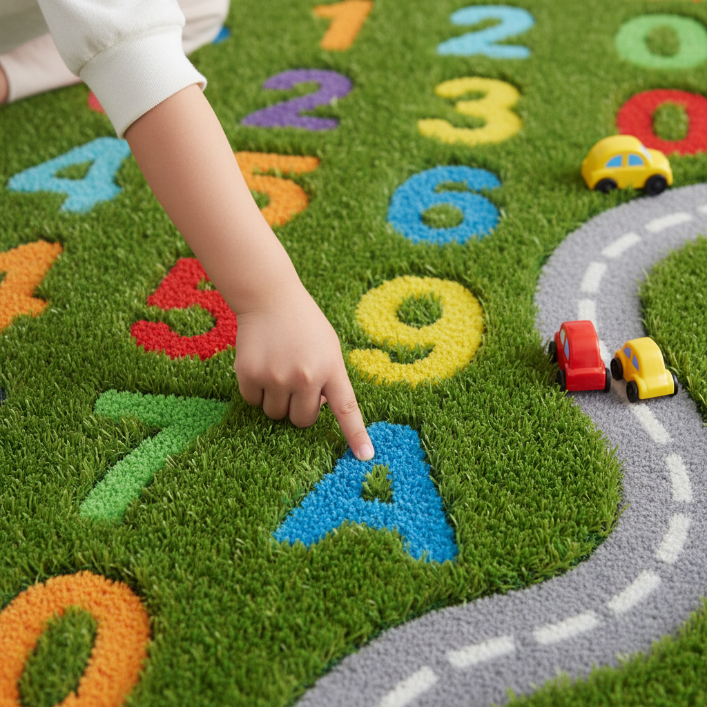 Transform Learning: Creative Artificial Grass Rug Ideas for Kids' Spaces - image 2