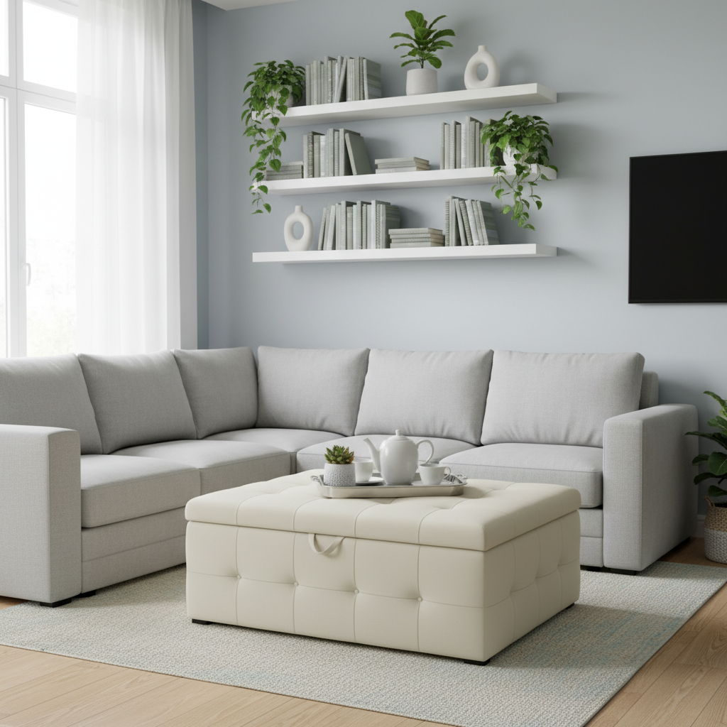 Clever Home Design Ideas for Small Living Rooms: Mastering Multifunctional Furniture - image 2