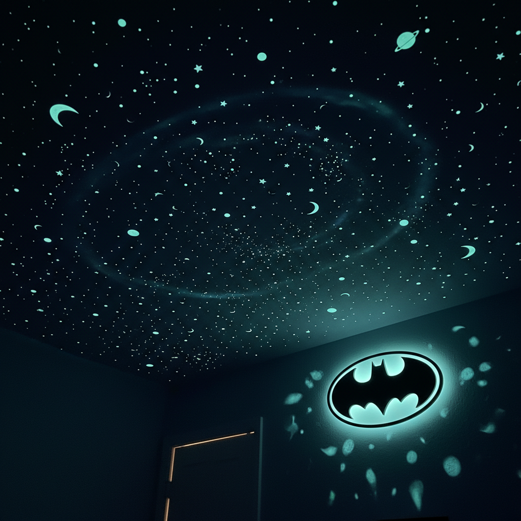 Crafting the Ultimate Superhero Lair: A Glow-in-the-Dark Kids Room Adventure - image 2
