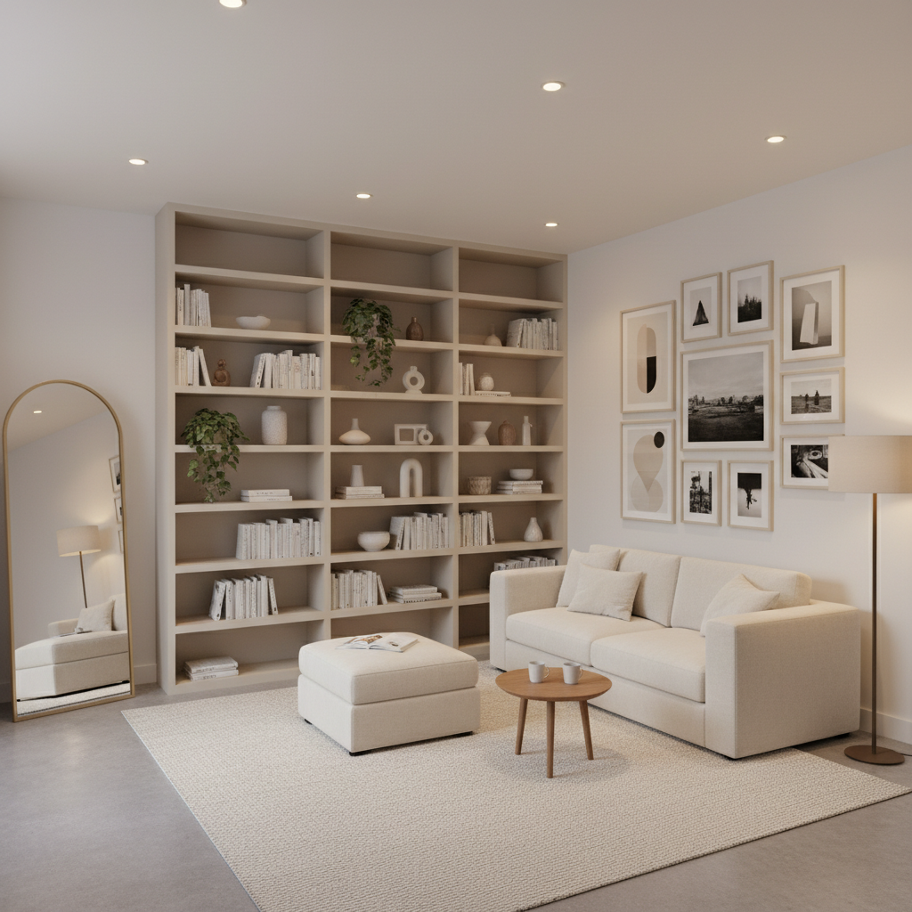 Elevate Your Space: Clever Home Design Ideas for Small Living Rooms with Low Ceilings - image 2