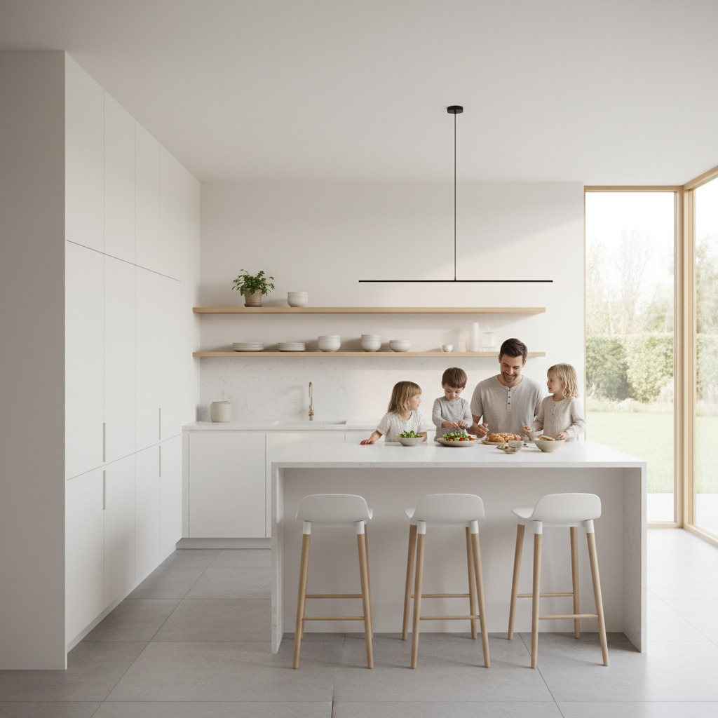 Modern Sanctuary: Home Design Inspiration for Modern Families Embracing Minimalism - image 2