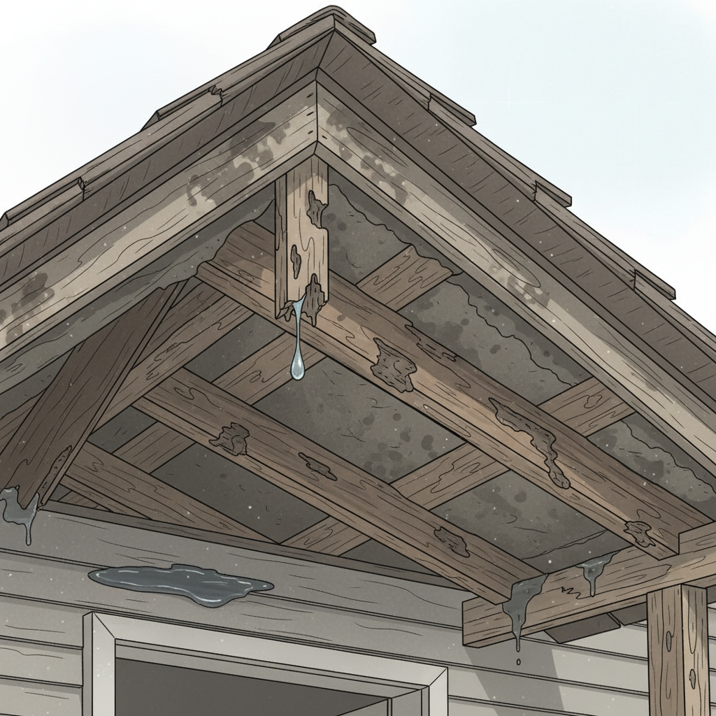 Uncovering the Truth Behind a Sagging Porch Roof: Causes, Dangers, and Repair Solutions - image 2