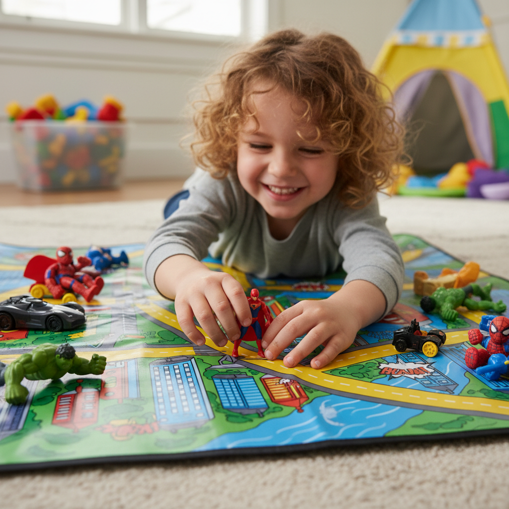 Unveiling Epic Adventures: Superhero Themed Kids Play Mat Ideas for Every Young Hero - image 2