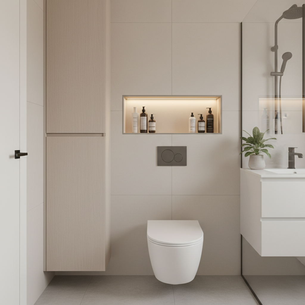 Modern Home Design Ideas for Small Bathrooms: Maximizing Style and Space - image 2