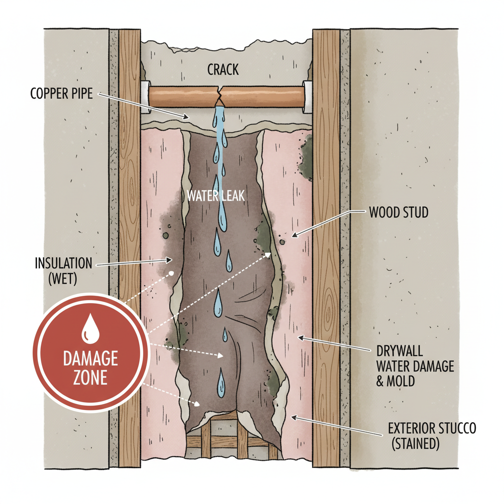 How to Identify and Fix Noisy Dripping in Your Wall: A Complete Homeowner’s Guide - image 2