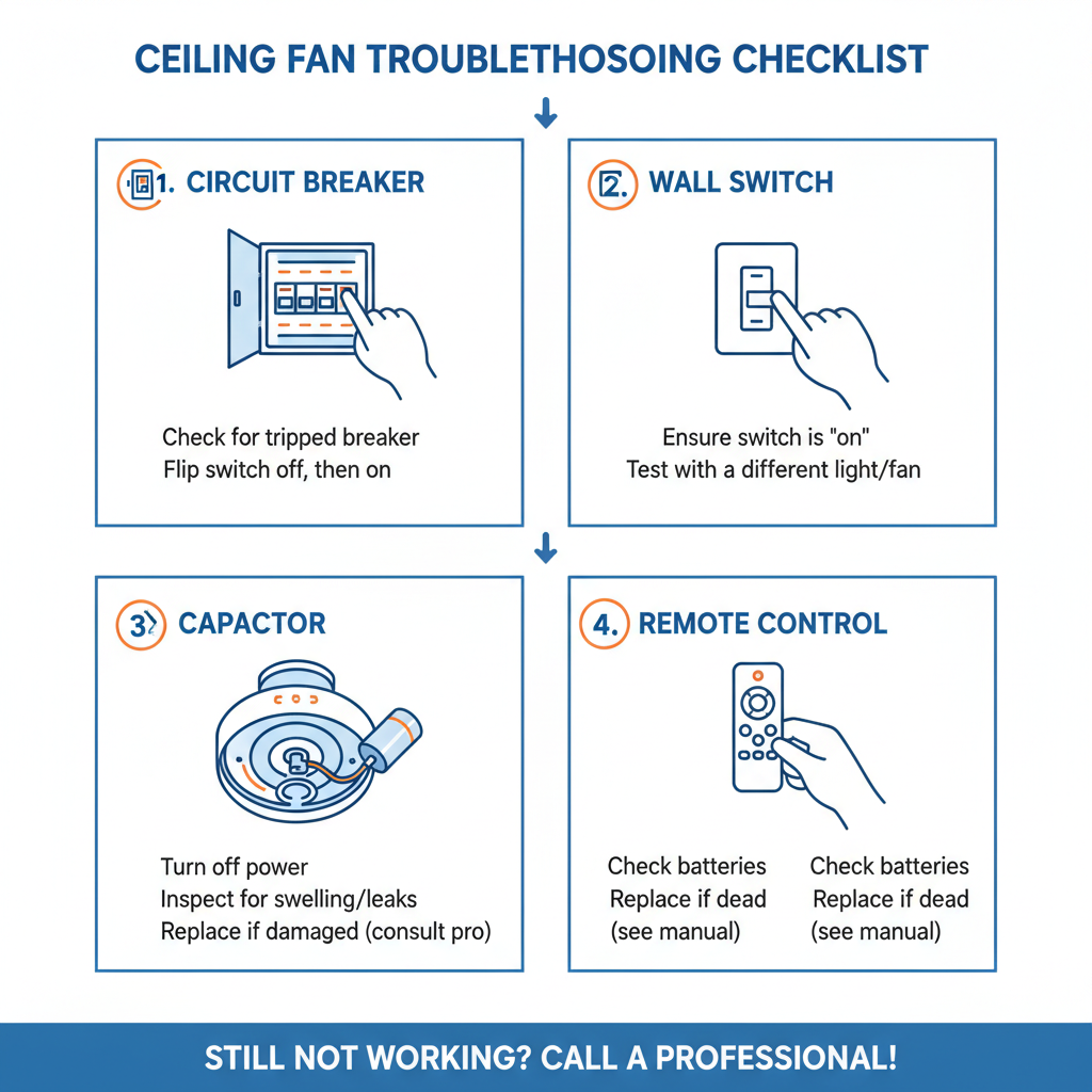 How to Fix a Ceiling Fan Not Turning On: Easy Troubleshooting Tips - image 2