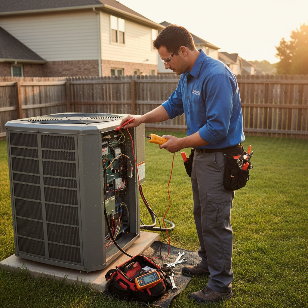 Outdoor AC Fan Not Spinning? Troubleshooting and Fixing Your Air Conditioner Fan Motor - image 2