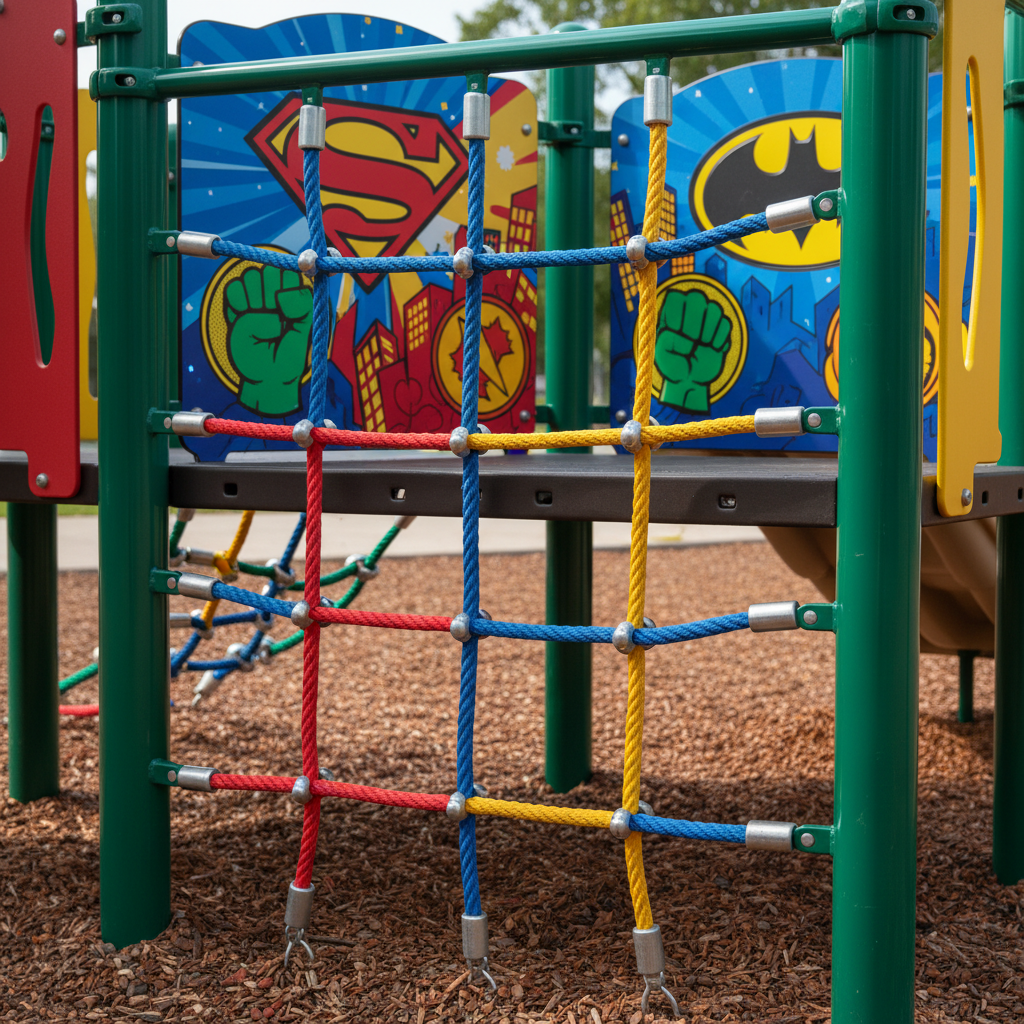 Superhero Playground Ideas with Climbing Nets: Build an Epic Adventure Zone for Kids - image 2