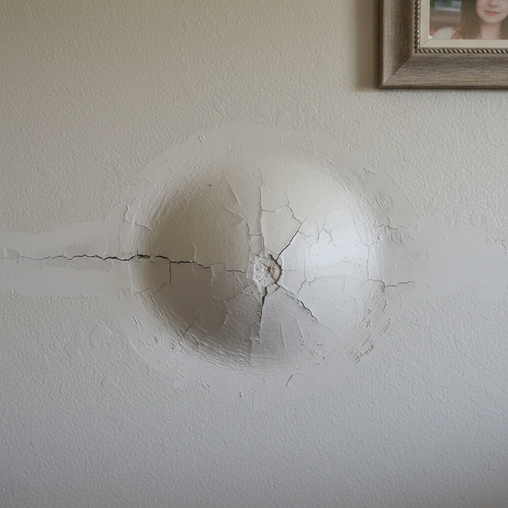 How to Identify and Fix Bulges in Living Room Walls: A Complete Homeowner's Guide - image 1