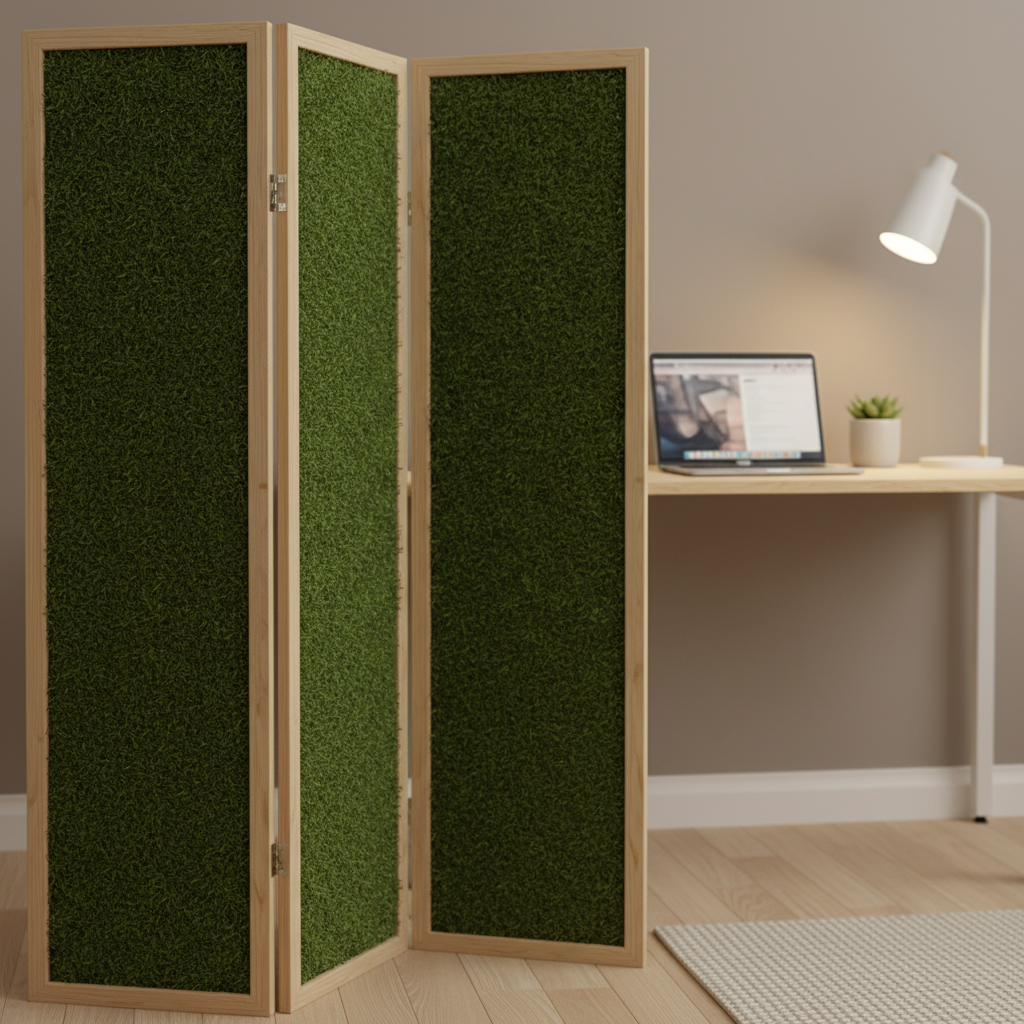 10 Creative Artificial Grass Room Divider Ideas for Open Spaces (DIY & Low-Maintenance) - image 2