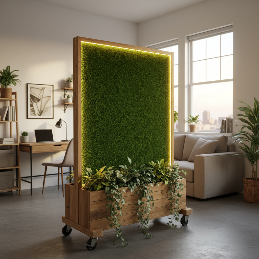 Artificial Grass Room Divider Ideas for Open Spaces: Stylish, Practical Ways to Zone Your Home - image 2