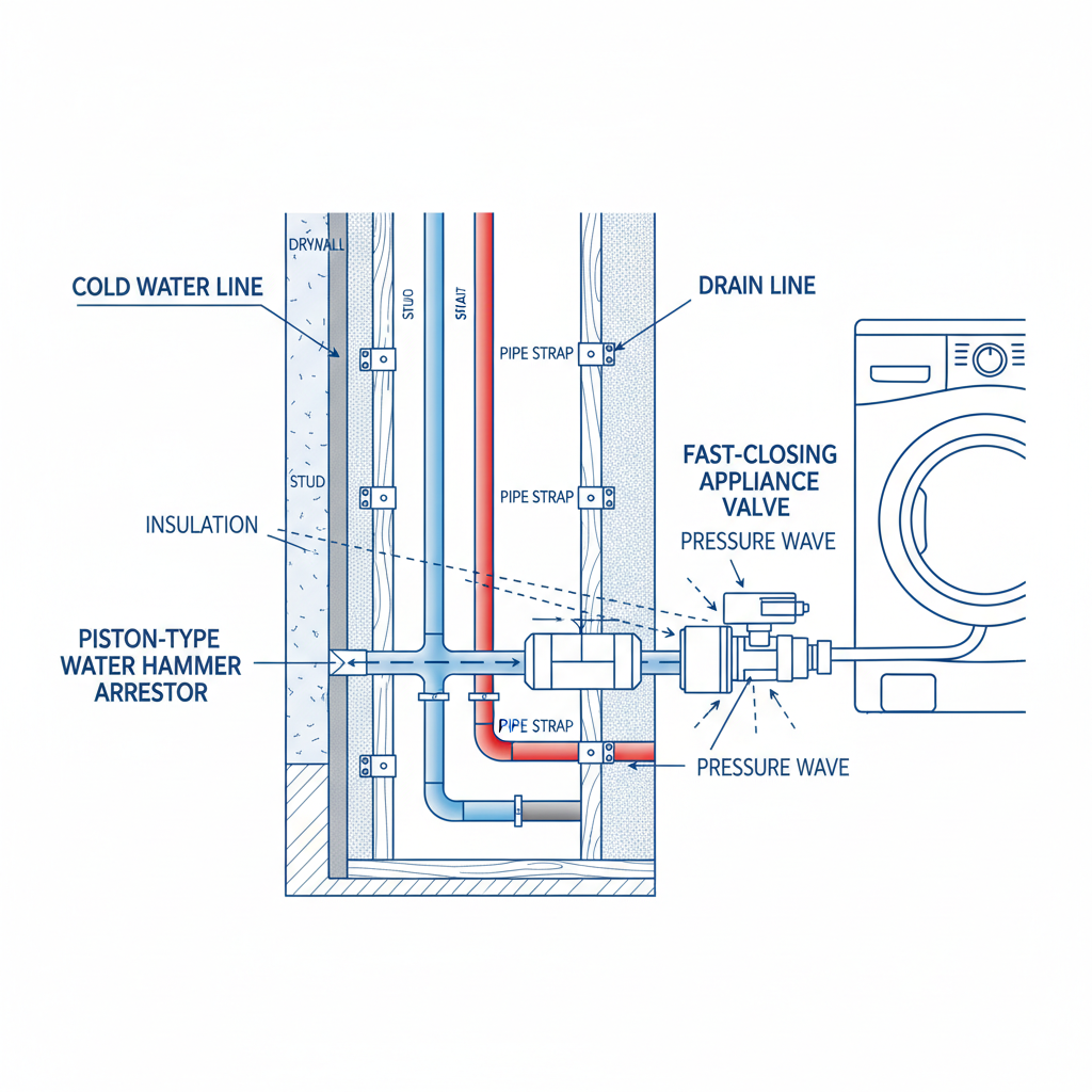 How to Stop Water Hammer Noise in Pipes: Causes, Fixes, and Preventive Tips - image 2