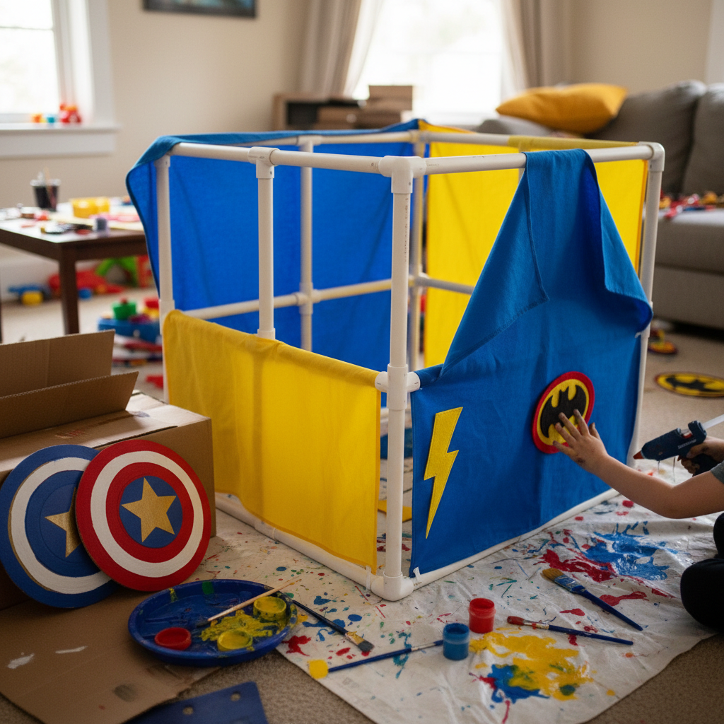 25 Superhero Themed Play Tent Ideas to Ignite Imaginations and Style Any Playroom - image 2
