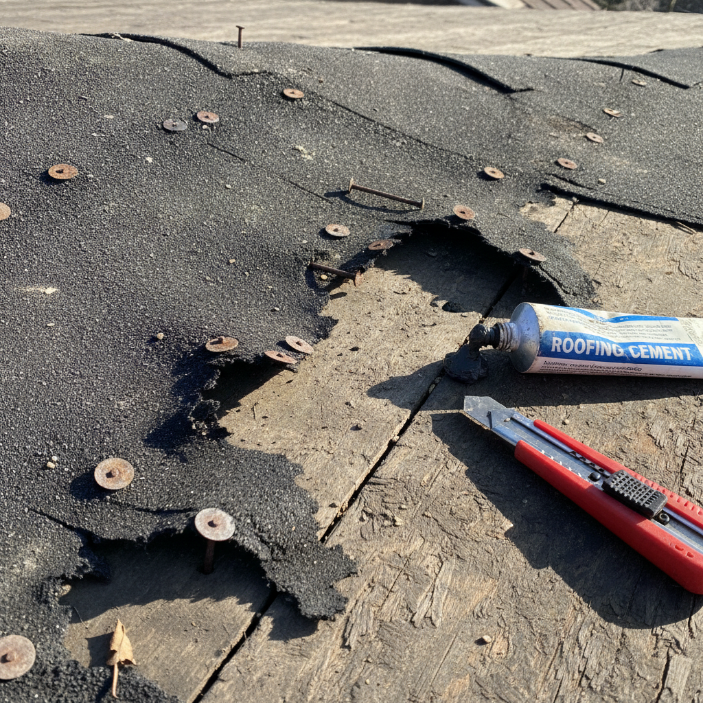 What to Do When Your Roof Felt Paper Is Exposed: Risks, Temporary Fixes, and Long-Term Solutions - image 2