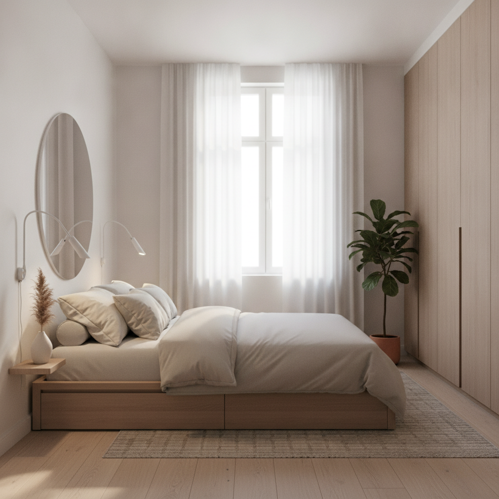 Modern Home Design Ideas for Small Bedrooms: Stylish, Space-Saving Solutions - image 1