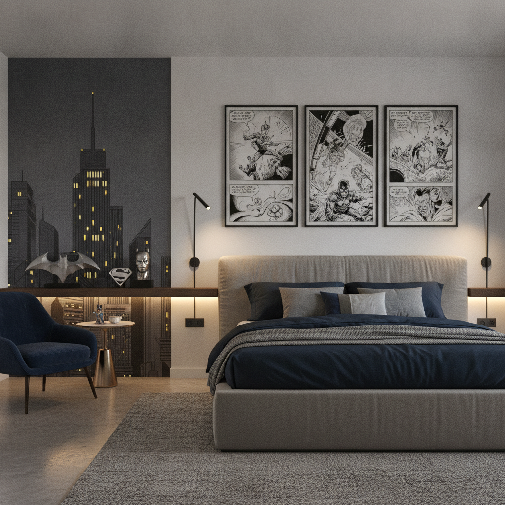 Superhero Room Decor for Renters: Easy, Removable Ideas for a Hero-Worthy Space - image 2