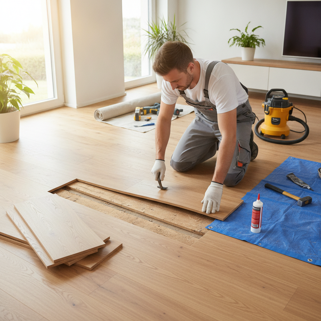 How to Fix Floorboards Lifting After Water Spill: A Complete Guide to Drying, Repair, and Prevention - image 2