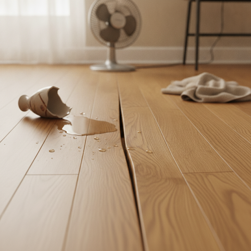 How to Fix Floorboards Lifting After Water Spill: A Complete Guide to Drying, Repairing, and Preventing Damage - image 1