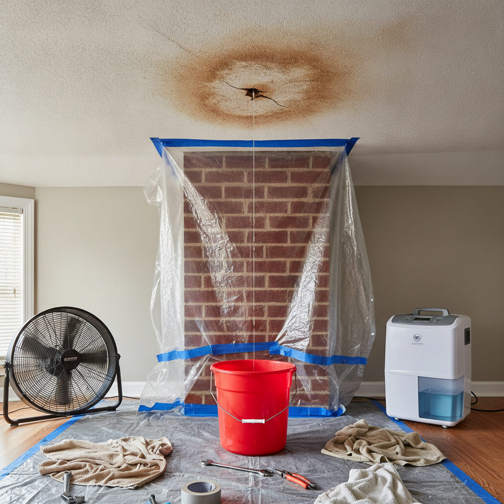 Chimney Leaking During Storms? Causes, Emergency Fixes & Long-Term Repairs - image 2