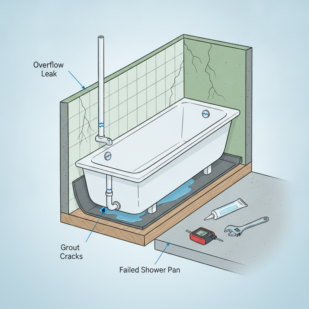 How to Find, Fix, and Prevent Moisture Under Bathtub: A Complete Homeowner’s Guide - image 2