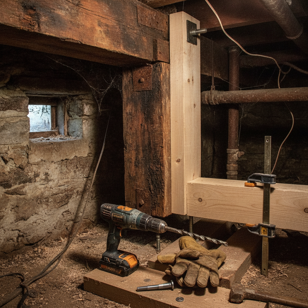 Sagging Floor Joists in Old House: How to Diagnose, Repair, and Prevent Structural Sag - image 2