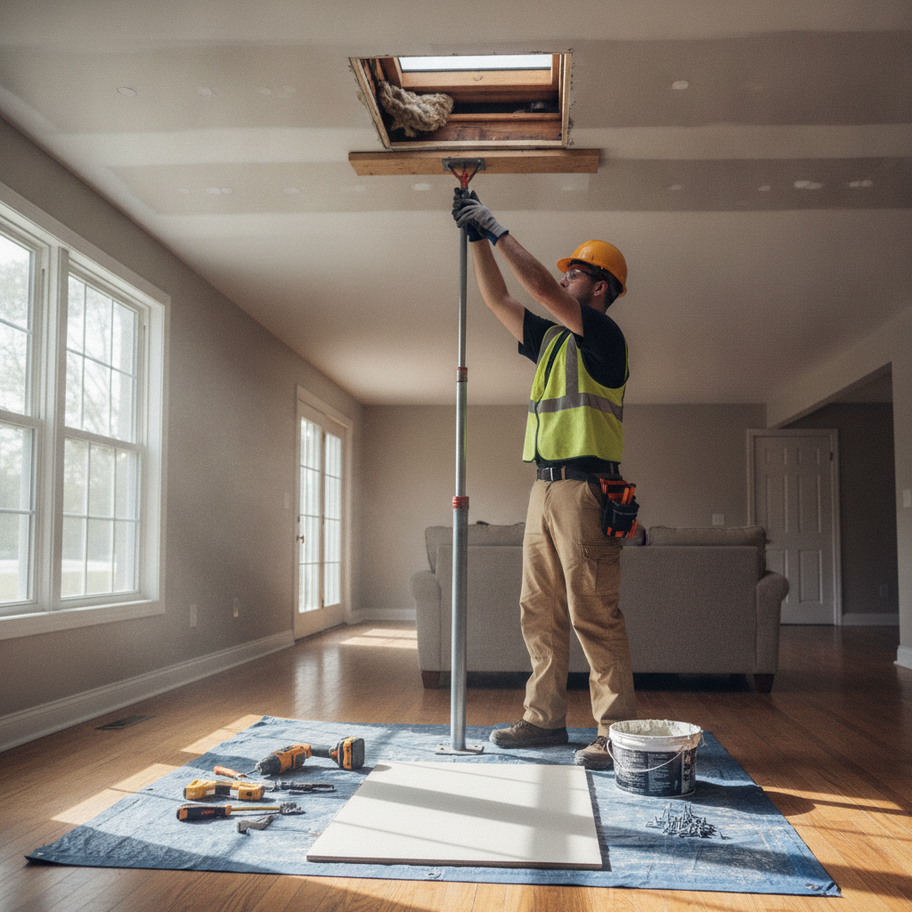 Ceiling Sagging in One Room: Causes, Immediate Steps, DIY Fixes, and When to Call a Pro - image 2